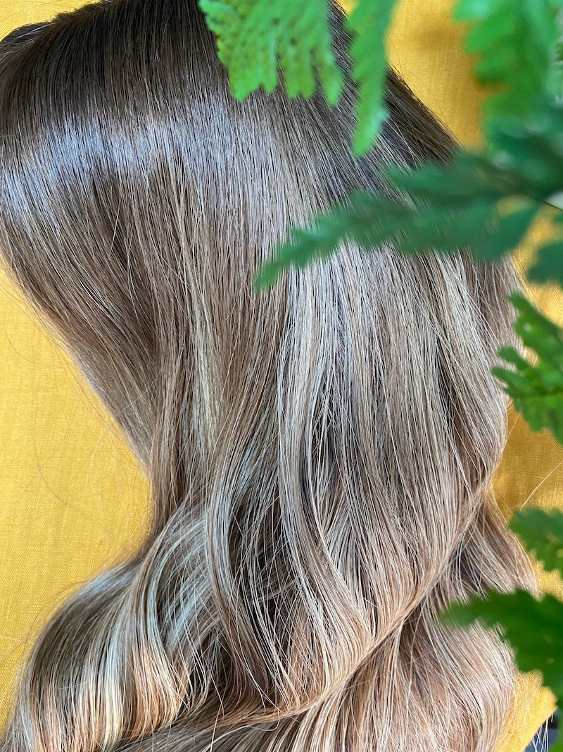 Luna | 16-18" | 100% Remy Human Hair | Hand-Tied Silk Top Wig | M Cap Size