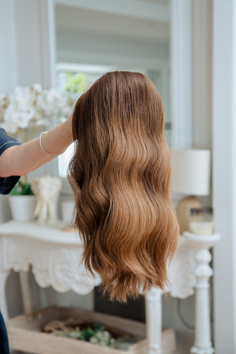 Brunette M sized wig