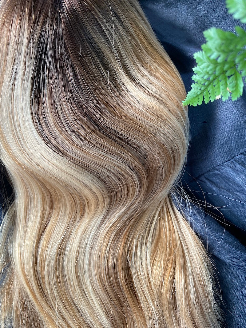 Freya | 16-19" | 100% Remy Human Hair | Hand-Tied Silk Top Wig | M Cap Size