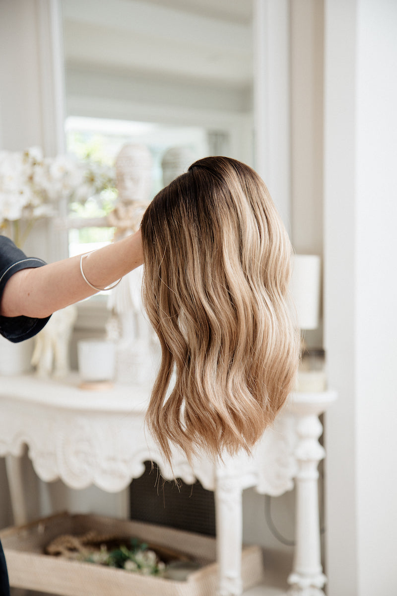 Aava's Sista | 7x7 | 18" | 100% Remy Human Hair | Topper